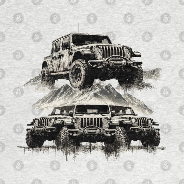 Jeep Gladiator by Vehicles-Art